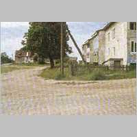001-1104 Allenburg 1990. Links das letzte alte Haus in der Gegend Allestrasse..jpg